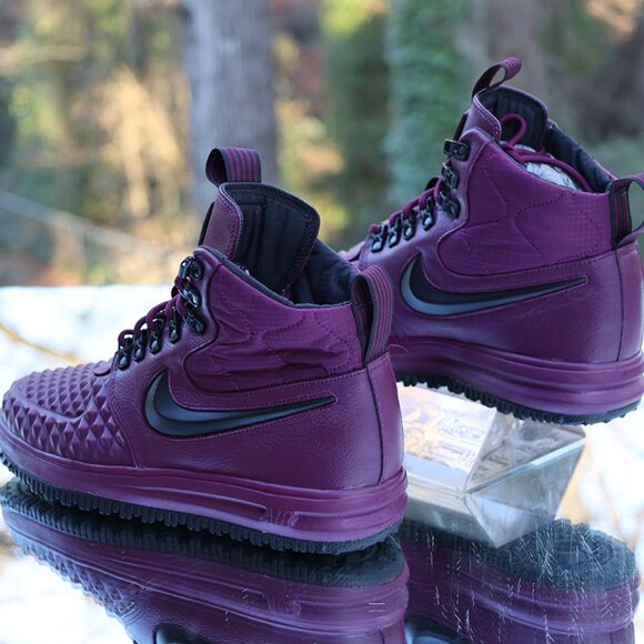 Nike Lunar Force 1 Duckboot Burgundy - Picture 13 of 15